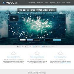 HTML5 Video Player