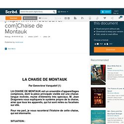 Chaise Montauk