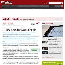 HTTPS Is Under Attack Again