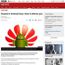 Huawei's Android loss: How it affects you