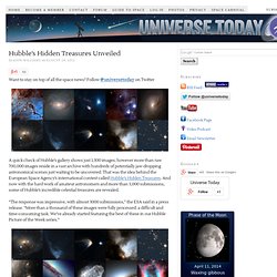 Hubble’s Hidden Treasures Unveiled