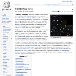 Hubble Deep Field