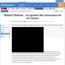 Le Talk : Hubert Védrine, invité du Talk Orange-Le Figaro