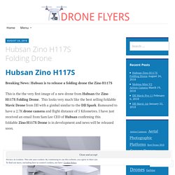 Hubsan Zino H117S Folding Drone