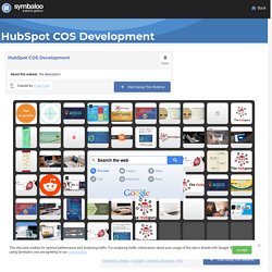 HubSpot COS Web Design – PSD to COS Templates – The Hub Guru