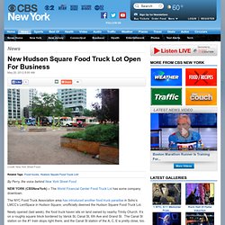 New Hudson Square Food Truck Lot Open For Business