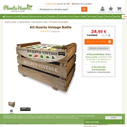 Kit Huerto Vintage Batlle por 24,95 € en Planeta Huerto