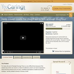 Help cover costs for HugTrain's 5th annual HugTour