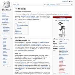 Huitzilihuitl