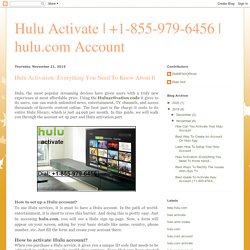 Hulu Activate