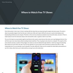 Hulu Streaming