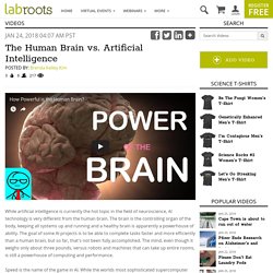 The Human Brain vs. Artificial Intelligence
