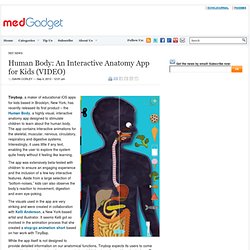 Human Body: An Interactive Anatomy App for Kids