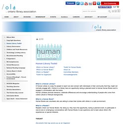 Human Library Toolkit