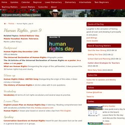 Human Rights, year 9 ⋆ WebEnglish.se