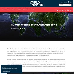 Human Worlds of the Anthropocene