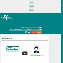 Humanism - British Humanist Association