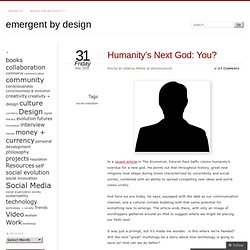 Humanity’s Next God: You?