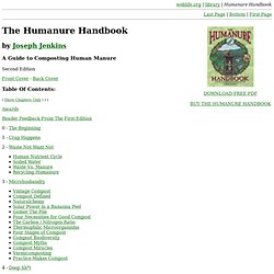Humanure Handbook: Contents