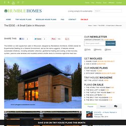Humble Homes The EDGE - A Small Cabin in Wisconsin