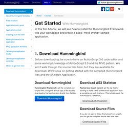 Hummingbird AS3 MVC Framework
