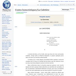 Contes humoristiques/La Cafetière - Wikisource