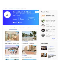 Hunt and Harris Real Estate - Find hundreds of Properties Listed On Abentra