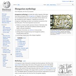 Hungarian mythology