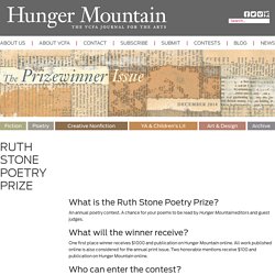 Hunger Mountain - VCFA Journal of the Arts