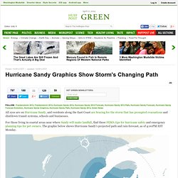 Hurricane Sandy Graphics Show Storm's Changing Path