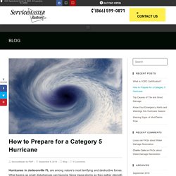 How to Prepare for a Category 5 Hurricane in Jacksonville FL