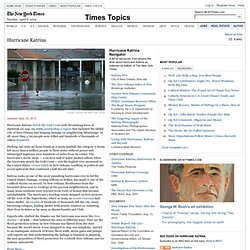 Hurricane Katrina - News - Times Topics