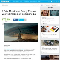 7 Fake Hurricane Sandy Photos You're Sharing on Social Media