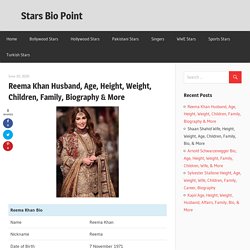 Reema Khan Husband, Age, Height, Weight, Children, Family-starsbiopoint