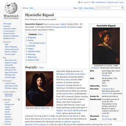 Hyacinthe Rigaud - Wikipedia