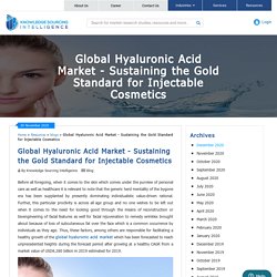 Global Hyaluronic Acid Market - Sustaining the Gold Standard for Injectable Cosmetics