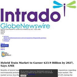 Hybrid Train Market to Garner $23.9 Billion by 2027, Says