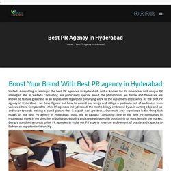 Pr Agency in Hydrabad