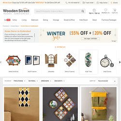Home decor in Hyderabad: Buy Home Decor in Hyderabad Online in India @WoodenStreet