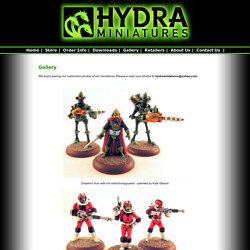 Hydra Miniatures Online Store