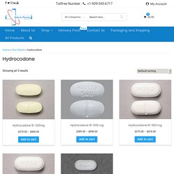 Buy Hydrocodone online with or without precription - robustpharma.com