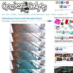 Hydrofloors: Pools with Movable Floors