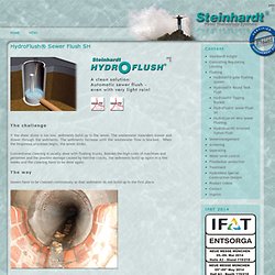 Steinhardt Water Technology Systems - Waste water treatment - Rain water treatment - Sewerage system management - Flood protection - Control technology