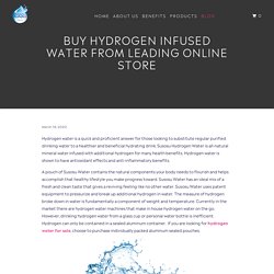 Buy online Hydrogen Water