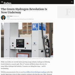 The Green Hydrogen Revolution Is Now Underway