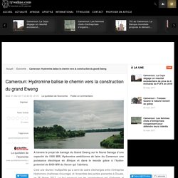 Cameroun: Hydromine balise le chemin vers la construction du grand Eweng