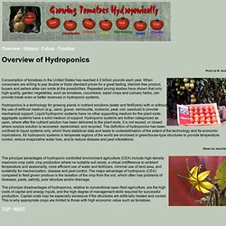 Hydroponics Overview