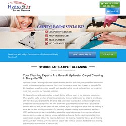 Hydrostar Carpet Cleaning, Carpet cleaning & repair Maryville TN