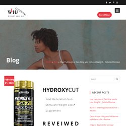 How Hydroxycut Can Help you to Lose Weight - Detailed Review - Weight Loss Hint