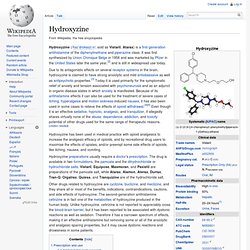 Hydroxyzine